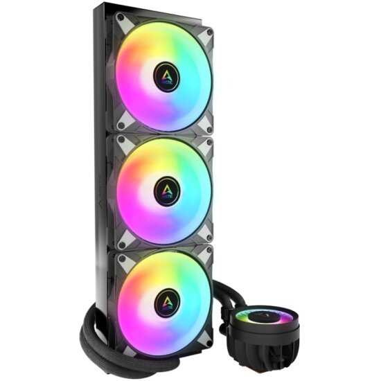 СВО для процессора Arctic Liquid Freezer III 420 A-RGB Black (ACFRE00145A) — фото 1