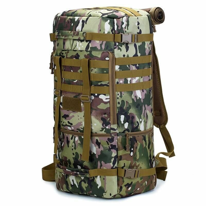 Тактический рюкзак-сумка мультикам 70л — фото 1