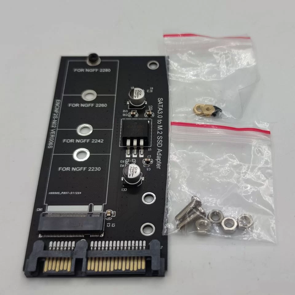 Адаптер M.2 ngff (B + M Key M.2) в SSD с SATA