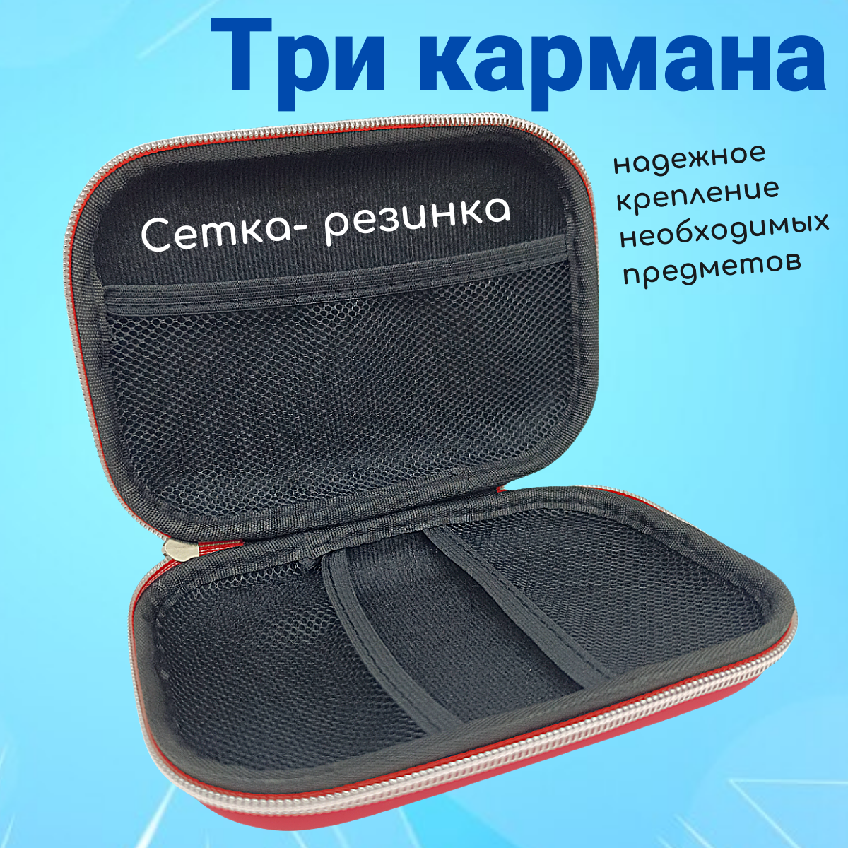 Картинки Аптечка универсальная дорожная для хранения лекарств 18х12х5 см
