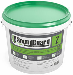 Виброакустический герметик SoundGuard, 7 кг, высокоэластичный, универсальный, влагостойкий