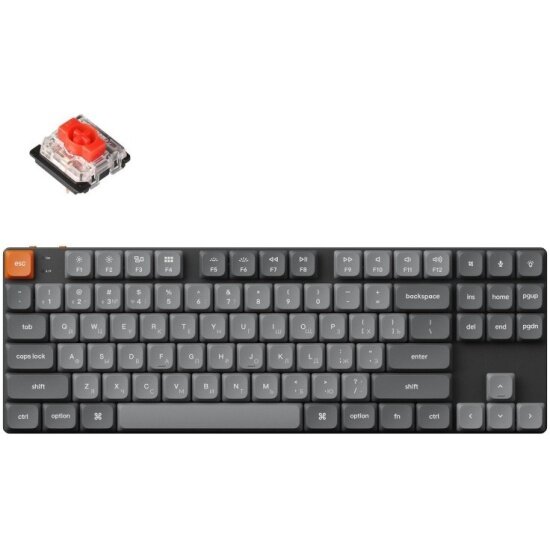 Клавиатура Keychron K1 Max беспроводная Gateron Red Switch (K1M-H1-RU)