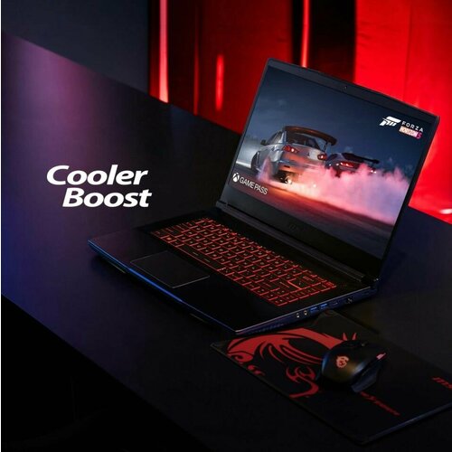 MSI GF63 Игровой ноутбук 156 Intel Core i5-10200H RAM 16 ГБ SSD 512 ГБ NVIDIA GeForce GTX 1650 4 Гб Windows Pro черный Русская раскладка 60381₽