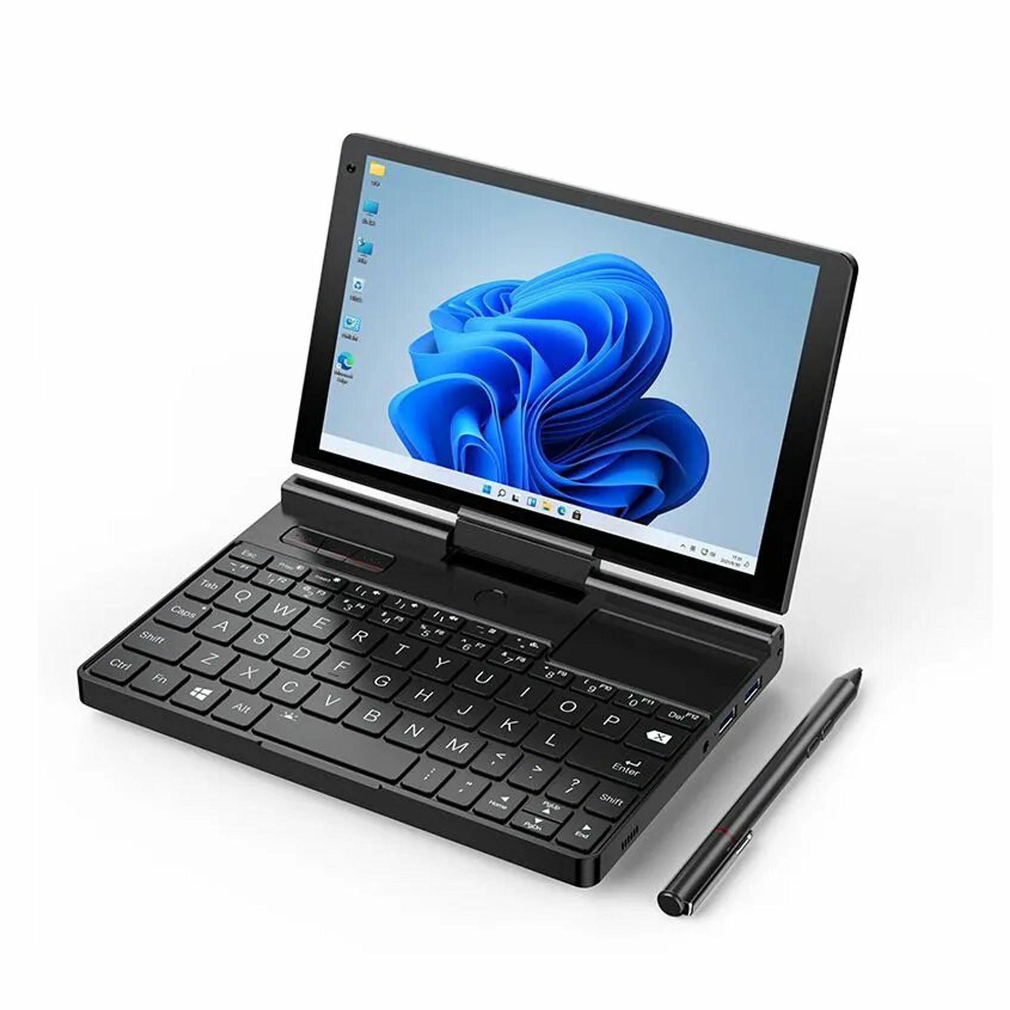 Ноутбук GPD Pocket 3, Intel Core i3-1125G4, RAM 16 ГБ, SSD 512 ГБ, Intel Iris Xe Graphics, черный, Русская раскладка
