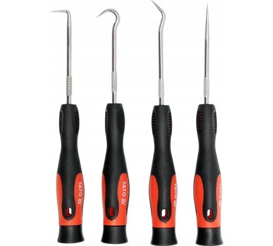 Набор крюков для слесарных работ YATO 4пр YT-0843 37140843 092 1