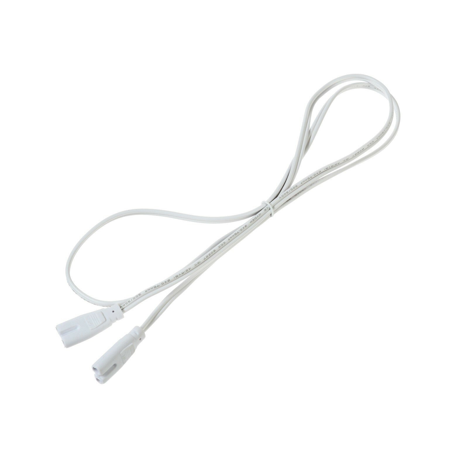 Соединительный провод для светильников разъем L/N 100 см белый