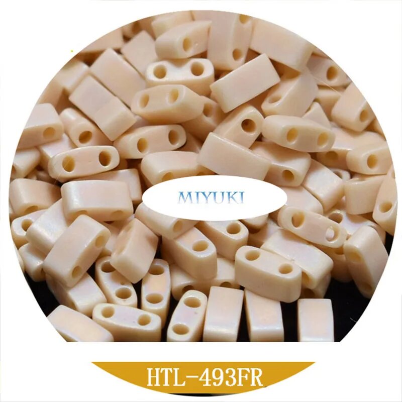 Miyuki HTL-493FR бусины прямоугольные матовые
