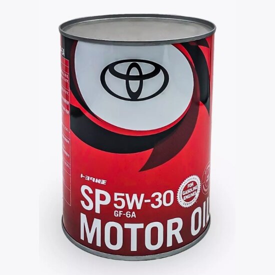 Моторное масло Toyota Motor Oil SP/GF-6A 5W-30 синтетическое 1 л