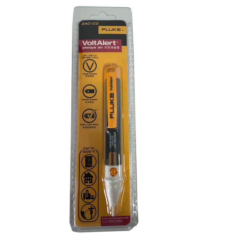 Fluke 2AC VoltAlert™ Бесконтактный детектор напряжения, 2AC 200V-1000V