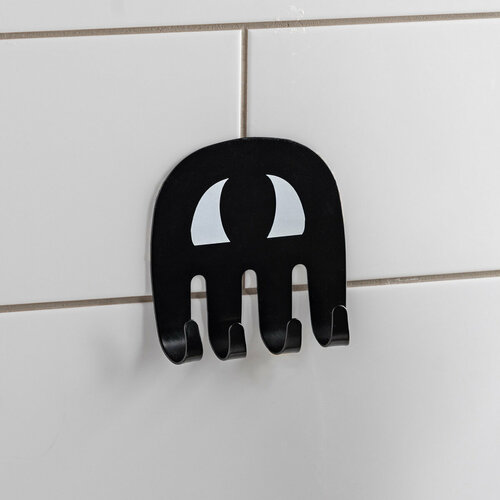 Планка с крючками на липучке Irony Moroshka цвет Черный 840₽