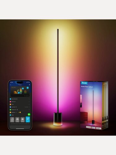 Изображение товара Торшер напольный современный Govee Floor Lamp поддержка Matter, умный светильник светодиодный в гостиную