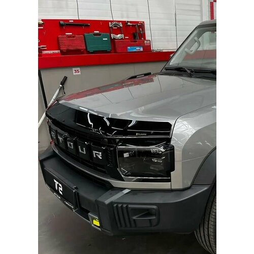 Дефлектор капота Jetour Traveller I поколение 2023-н в Classic черный 5310₽