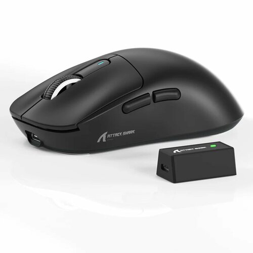фото Мышь attack shark x3 pro, беспроводная, игровая 26000 dpi, черная logitech g