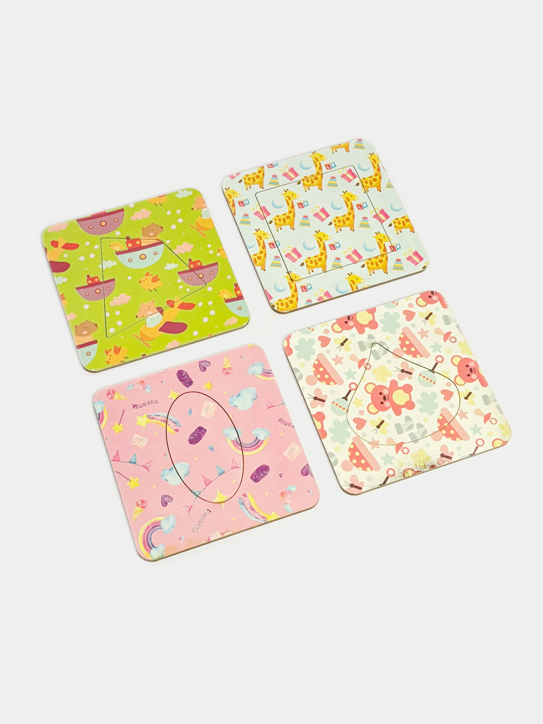 Развивающие логические игрушки, Голубой — фото 1