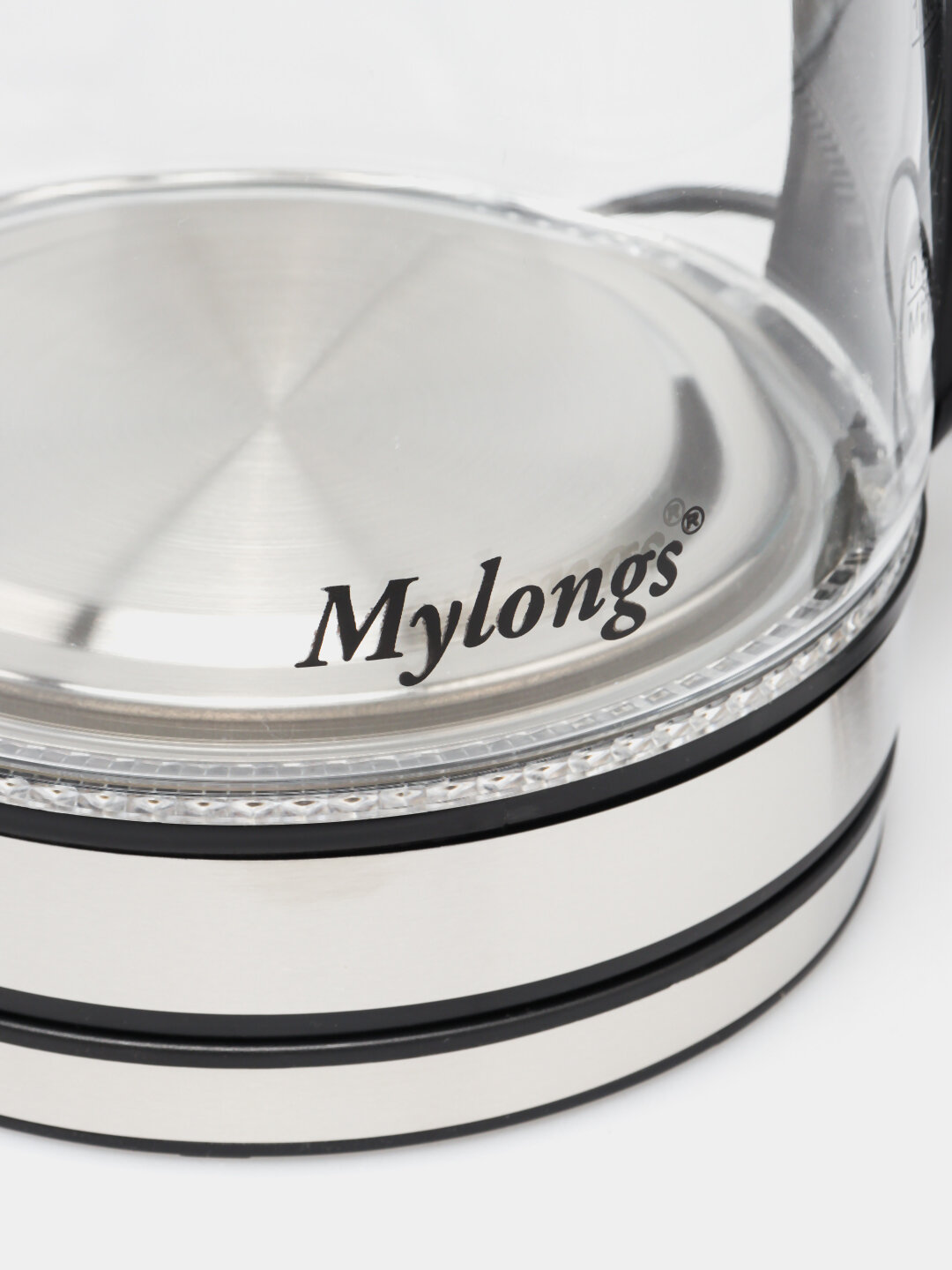 Чайник Mylongs MY-3288, 1800Вт, стеклянный, электрический, 2л — фото 1
