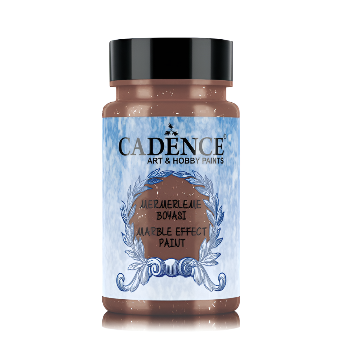 Акриловая краска с эффектом мрамора Cadence Marble Effect Paint Opaque. Brown-15