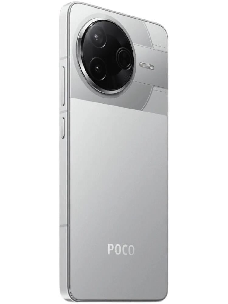 Смартфон Xiaomi Poco F7 Pro 5G 12/512 ТБ Global, Dual nano SIM, Silver/светло-серый — фото 1