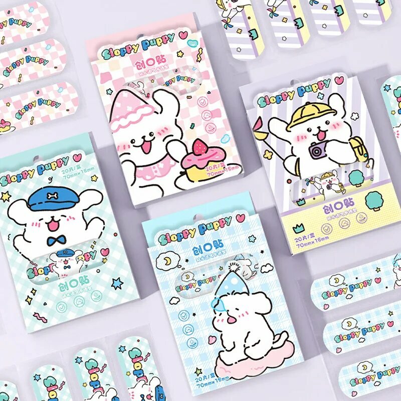 Мультяшные детские пластыри Kawaii 20 шт 03