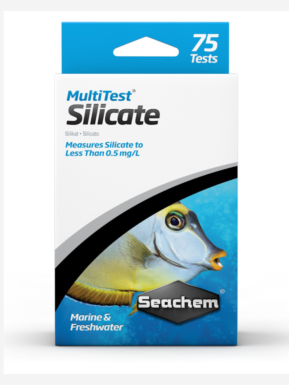 Картинки Тест для воды Seachem MultiTest: Silicate капельный на силикаты, 75 тестов
