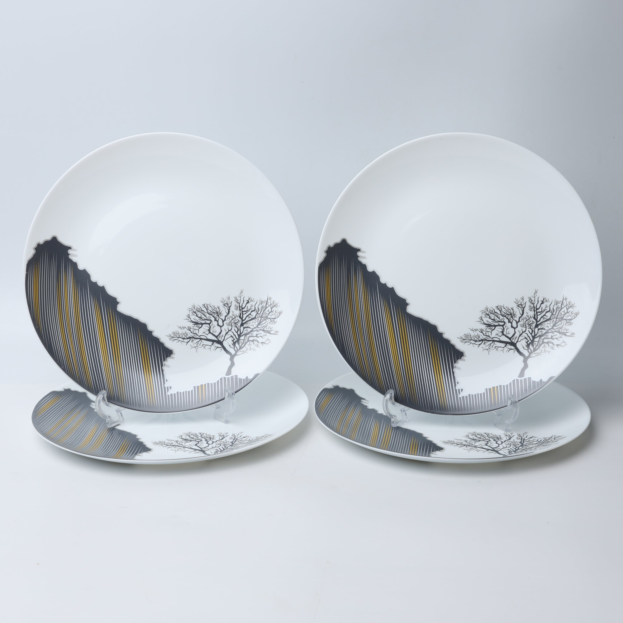 Asia Home (dinova saina) Dinova saina Тарелка 22,5 см Pablo 6pcs — фото 1