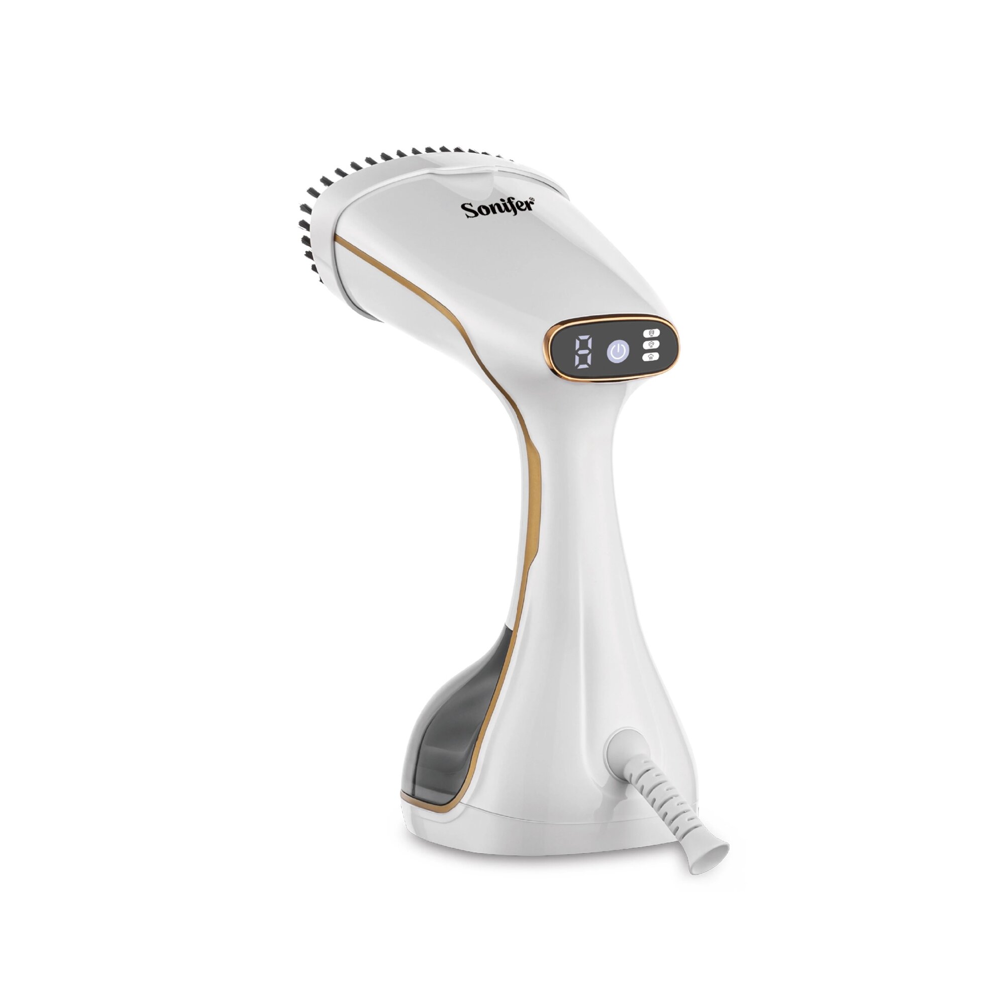 Ручной отпариватель для одежды "Sonifer" SF-9132, 1780 Вт, черный/белый — фото 1