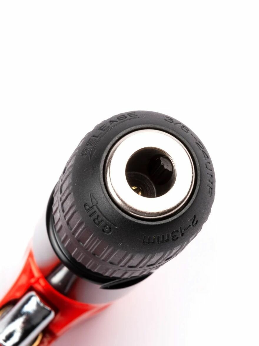 Пневмодрель AV Steel AV-701107, быстрозажимной патрон, 700 об/мин — фото 1