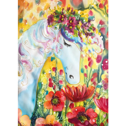 фото Алмазная мозаика, набор для творчества и рукоделия, полная выкладка, животные, милая лошадка 30х40 размер almazika