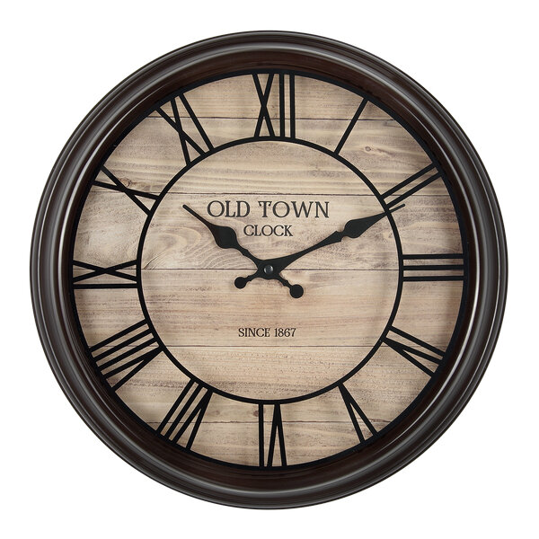Часы настенные troykatime 88 31см old town