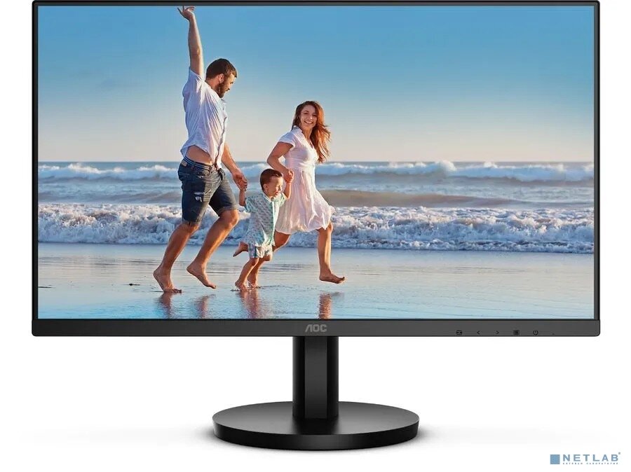 AOC Монитор LCD AOC 23.8" 24B3HM Value Line VA 1920x1080 75Hz 4ms 178/178 250cd 3000:1 HDMI чёрный