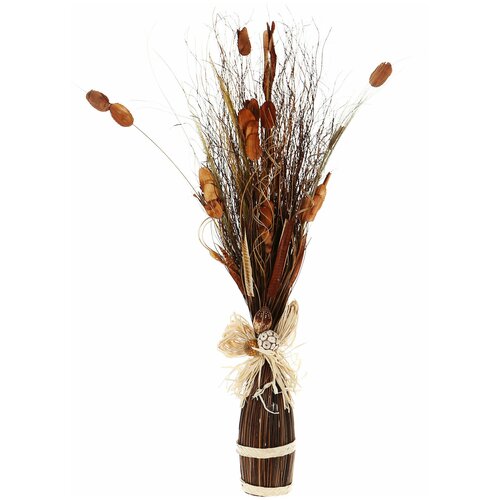 Сухоцветы для декора Arambi плетёный кокос 40394
