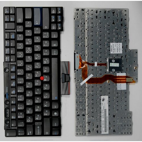 Клавиатура для ноутбука Lenovo ThinkPad T410 T420 T510 T520 X220 W520 черная с джойстиком 13881₽