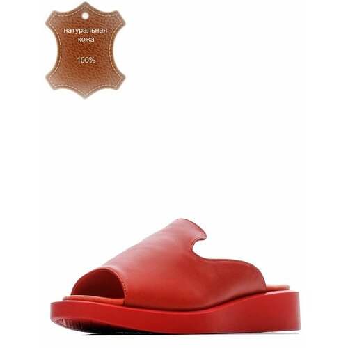 Шлепанцы , размер 37, красный шлепанцы женские взрывобезопасные нескользящие сандалии пляжная обувь сетчатые мягкая подошва красные на лето