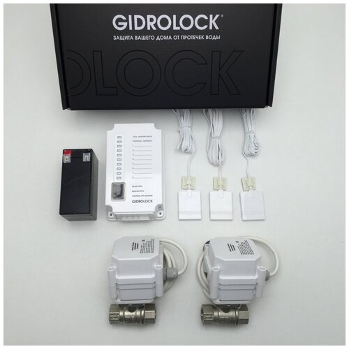 Комплект GIDROLOCK PREMIUM G-LOCK 1/2 с контролем обрыва цепи датчик gidrolock wsp с проводом 5 м с контролем обрыва цепи