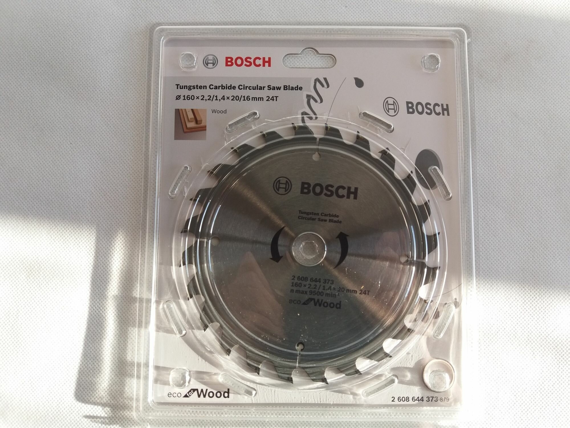 Пильный диск BOSCH Eco for wood 2608644373 160х20 мм - фотография № 5