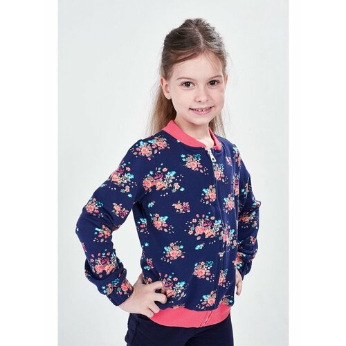 фото Толстовка mini maxi, размер 104, синий