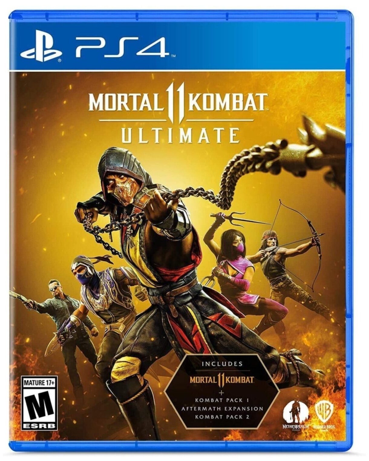 Игра Mortal Kombat 11 Ultimate (русские субтитры) (PS4)