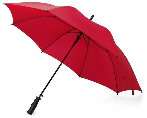 Зонт-трость Oasis, полуавтомат, 2 сложения, купол 105 см, 8 спиц, система «антиветер», красный