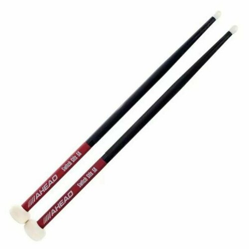 Барабанные палочки Ahead SW-5A SWITCH STIX, Mallet насадка, 414 мм