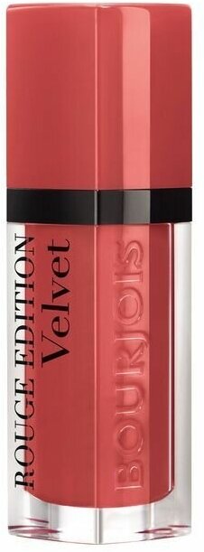 BOURJOIS Помада для губ ROUGE EDITION VELVET, № 4 Peach Club 7,7 г