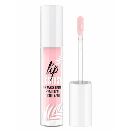 LUXVISAGE Маска-бальзам для губ LIP ECSTASY hyaluron & collagen, тон 602 PEACH