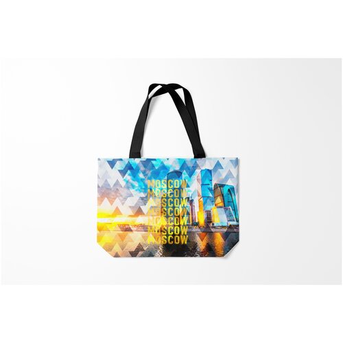 фото Сумка-шоппер / 46х35 см / регионы россии / москва burnettie