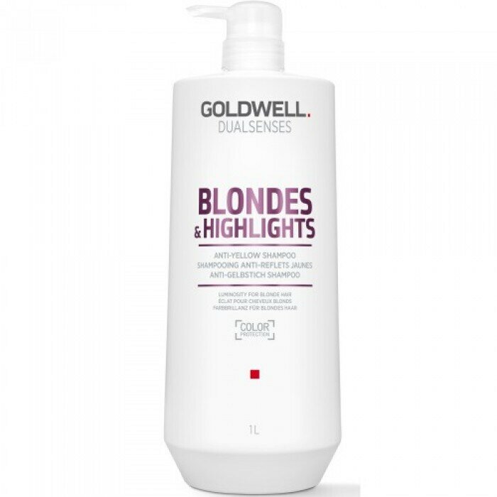 Goldwell Dualsenses Blondes Highlights Anti-Yellow Shampoo - Шампунь против желтизны 1000 мл