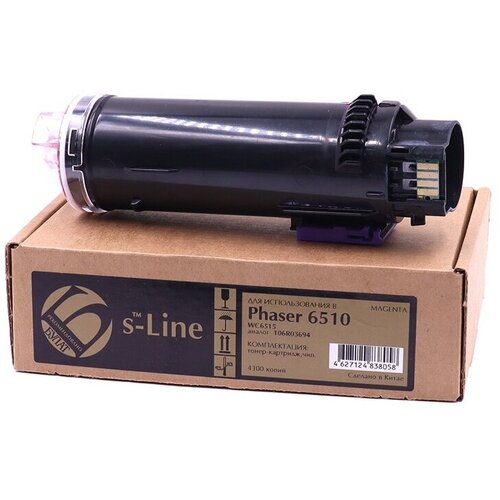 S-Line 106R03694 для Xerox Phaser 6510, WC 6515 тонер картридж e line 106r03694 для xerox phaser 6510 wc 6515 пурпурный 4300 стр