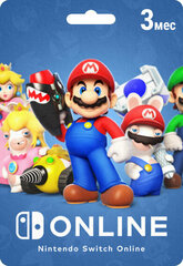 Подписка Nintendo Switch Online США на 3 месяца