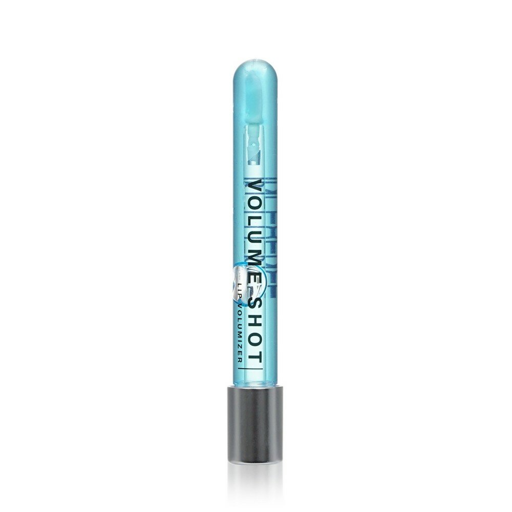 Блеск для губ Influence Beauty Volume Shot увлажняющий с увеличивающим эффектом тон 06 полупрозрачный голубой 6мл Fulin Cosmetics - фото №15
