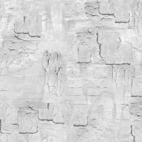 Моющиеся виниловые фотообои GrandPiK Бетонная стена серый фон, 300х300 см