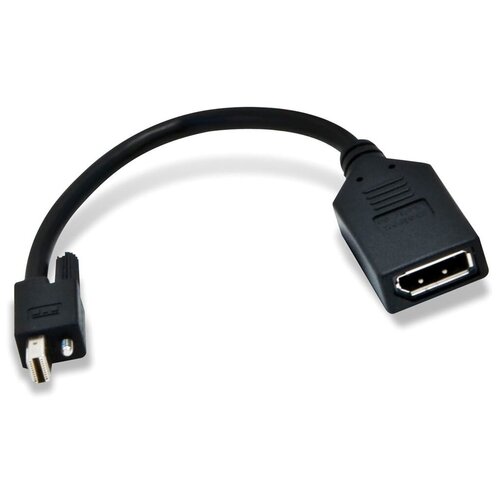 Переходник Sapphire W010-0051-00, CABLE, MINI DISPLAY PORT(M) TO STD DISPLAY PORT (F) W/LATCH-130MM переходник mini display port to hdmi