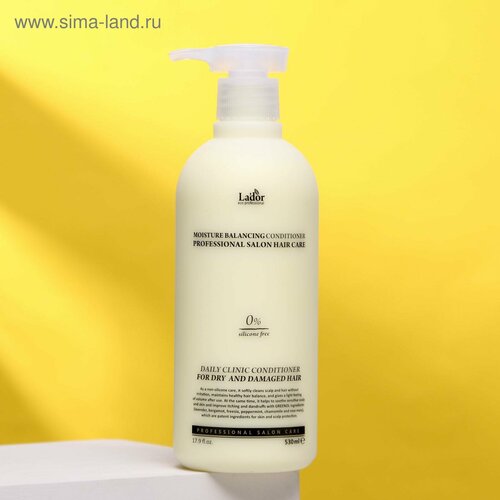 Кондиционер для волос без силикона Lador Moisture Balancing Conditioner, 530 мл