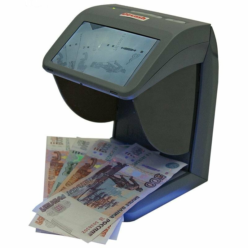 Детектор банкнот DoCash Mini Combo просмотровый мультивалюта - фото №13