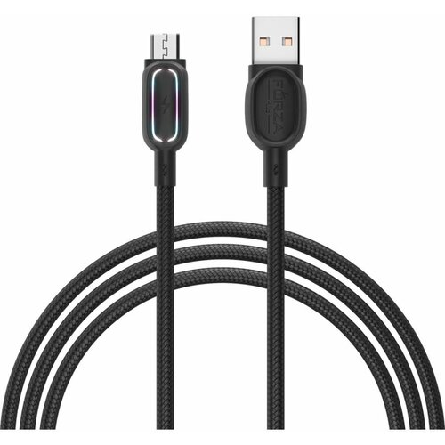 Кабель шнур для зарядки телефона Micro USB с подсветкой